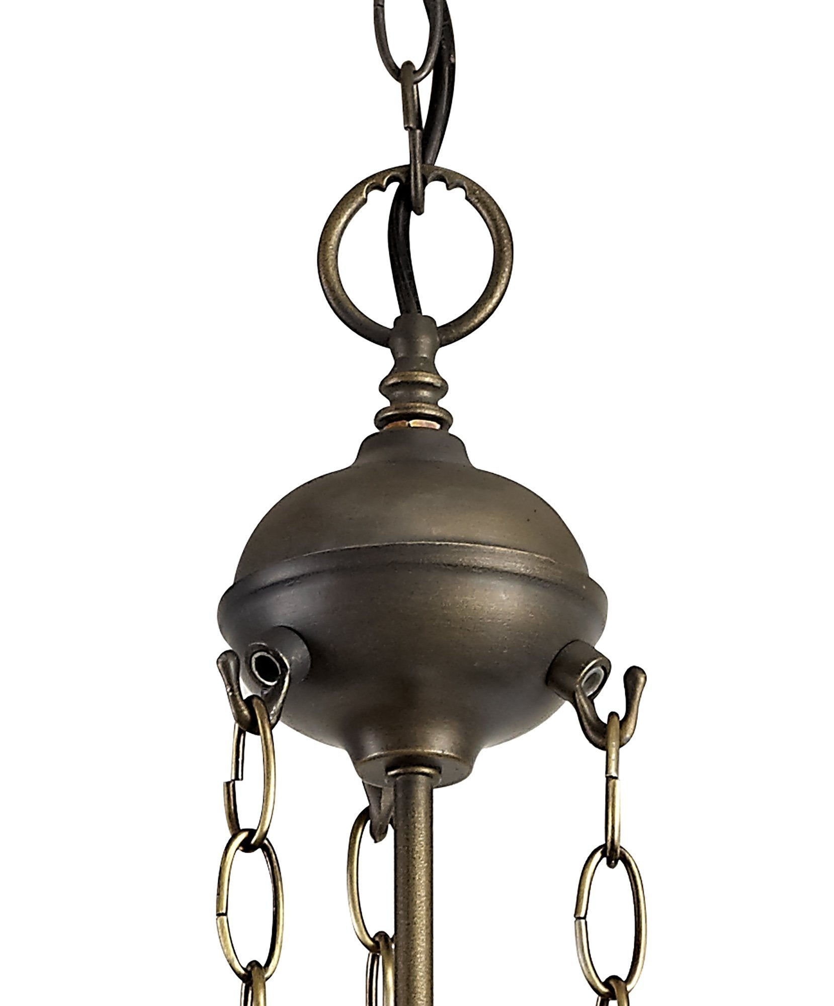 Luminosity Designs - Red Summer Chandelier Style Uplighter Pendant - Luminosity Designs Ltd