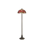 Luminosity Designs - Red Summer Tiffany Floor Lamp - Luminosity Designs Ltd