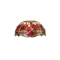Luminosity Designs - Red Summer Tiffany Shade - Luminosity Designs Ltd