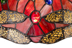 Luminosity Designs - Red Summer Tiffany Shade - Luminosity Designs Ltd