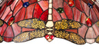 Luminosity Designs - Red Summer Tiffany Shade - Luminosity Designs Ltd