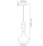 inspired - Reese Single Pendant - Luminosity Designs Ltd