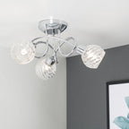 LSE - Reyka 3 Light Flush Fitting - Luminosity Designs Ltd