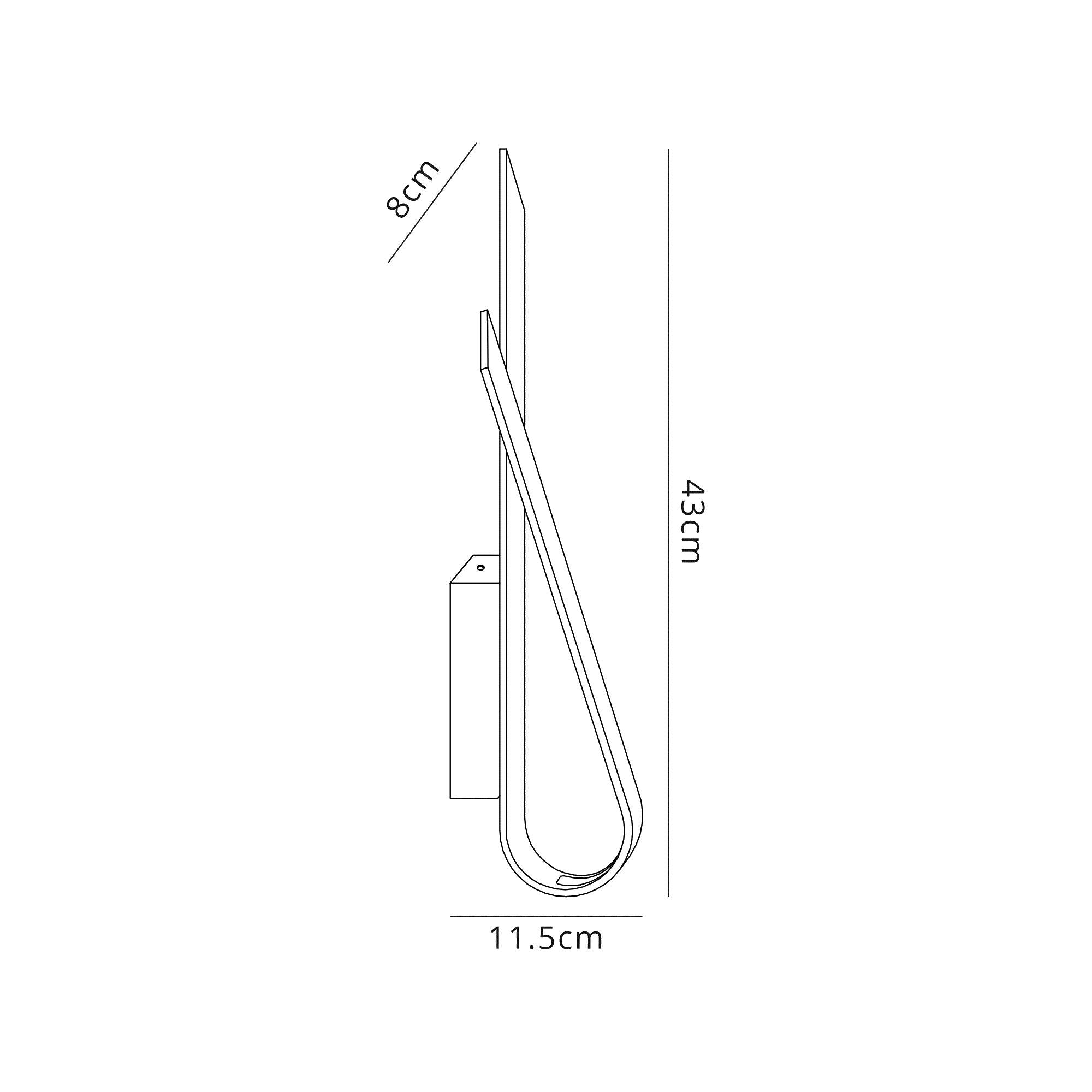 Luminosity Designs - Ribbon Wall Light - Luminosity Designs Ltd