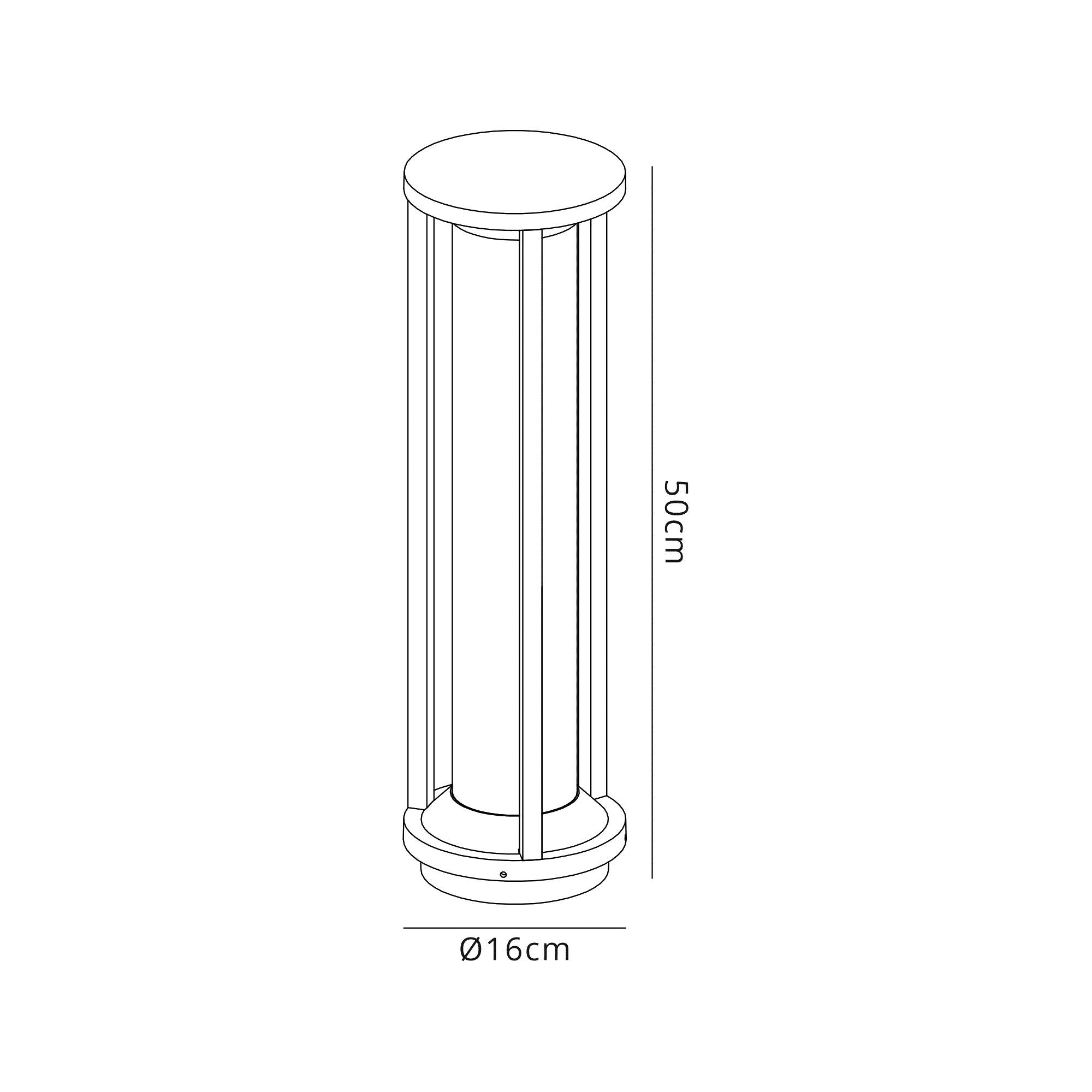 Luminosity Designs - Ridgeway Pillar Lamp - Luminosity Designs Ltd