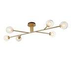 Luminosity Designs - Ritz 6 Light Semi Flush Fitting - Luminosity Designs Ltd