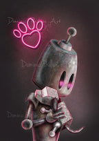 DP Art - Robots Mini Print Set by DP Art - Luminosity Designs Ltd