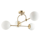 Luminosity Designs - Rose 4 Light Semi Flush - Luminosity Designs Ltd