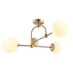 Luminosity Designs - Rose 4 Light Semi Flush - Luminosity Designs Ltd