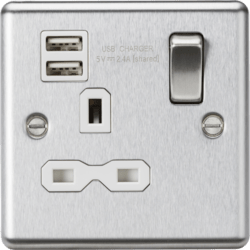 Usb 4 Rounded Edges Rounded Edge 1g USB Switched Socket – Luminosity Designs Ltd
