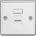Knightsbridge - Rounded Edge Network Socket - Luminosity Designs Ltd
