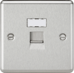 Knightsbridge - Rounded Edge Network Socket - Luminosity Designs Ltd