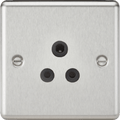 Knightsbridge - Rounded Edge Round Pin Socket - Luminosity Designs Ltd