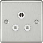 Knightsbridge - Rounded Edge Round Pin Socket - Luminosity Designs Ltd