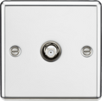 Knightsbridge - Rounded Edge Satellite Socket - Luminosity Designs Ltd