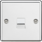 Knightsbridge - Rounded Telephone Socket - Extension - Luminosity Designs Ltd