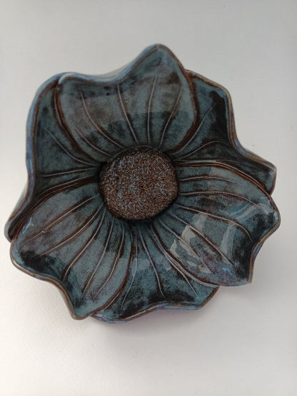 Handmade Stoneware Poppy