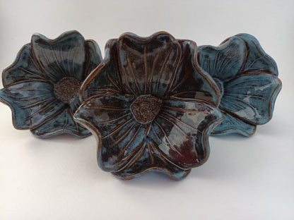 Handmade Stoneware Poppy