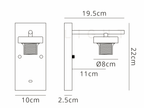 Luminosity Designs Ltd - Sadie Wall Light - Luminosity Designs Ltd
