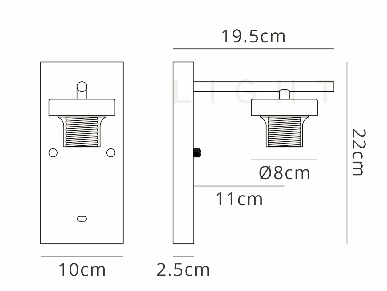 Luminosity Designs Ltd - Sadie Wall Light - Luminosity Designs Ltd