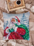 Luminosity Designs - Santa Christmas Cushion - Luminosity Designs Ltd