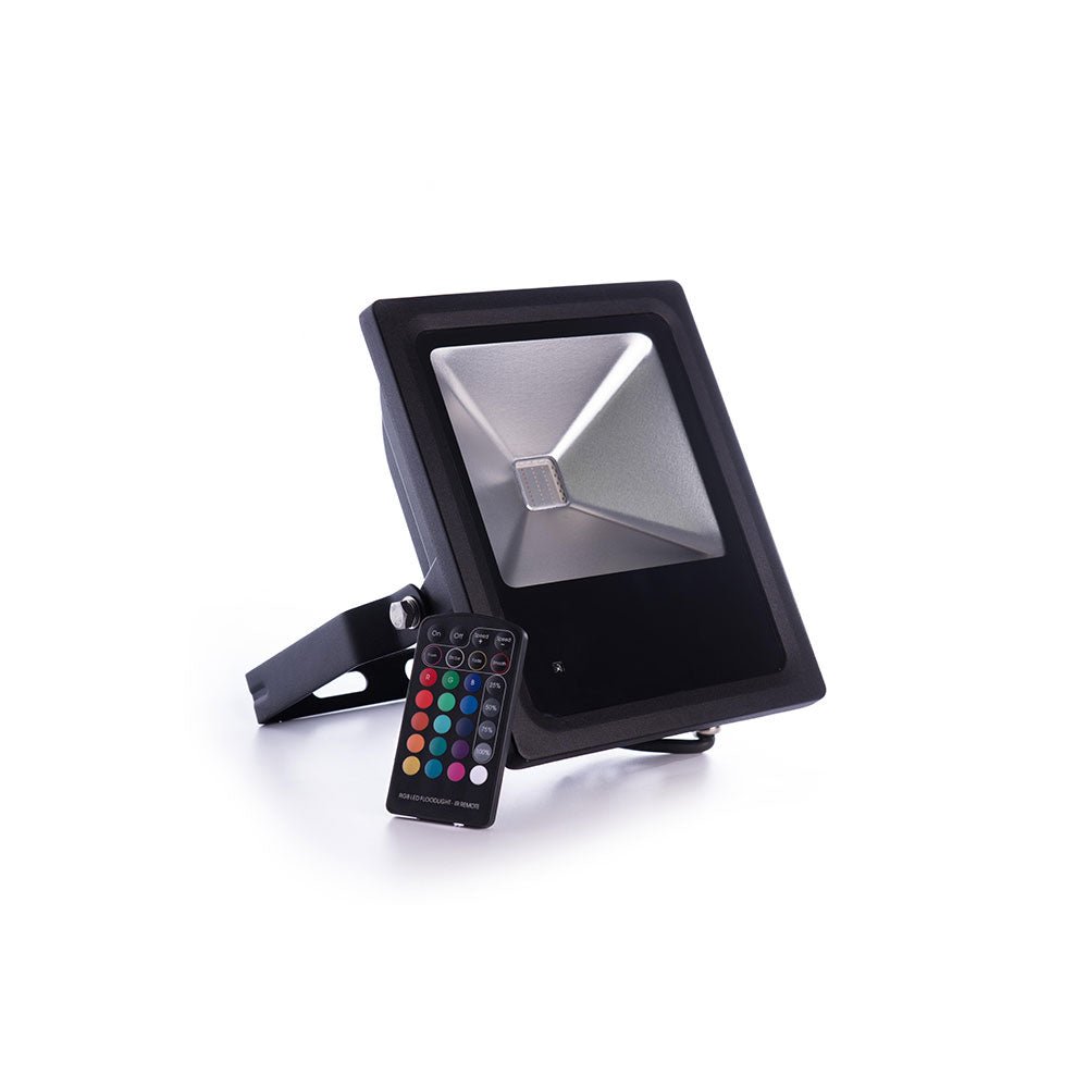 Diamond LED - Saxon RGB Remote control Floodlight - Luminosity Designs Ltd