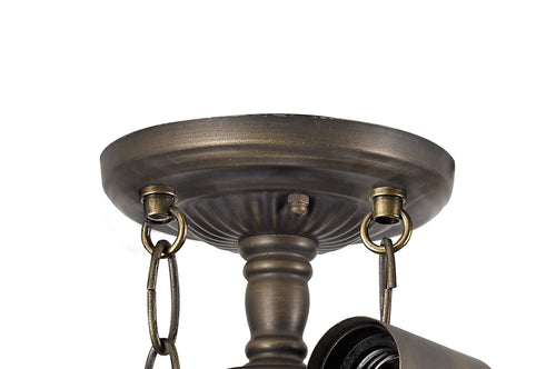 Luminosity Designs - Semi Flush Ceiling Kit for Tiffany Shades - Luminosity Designs Ltd