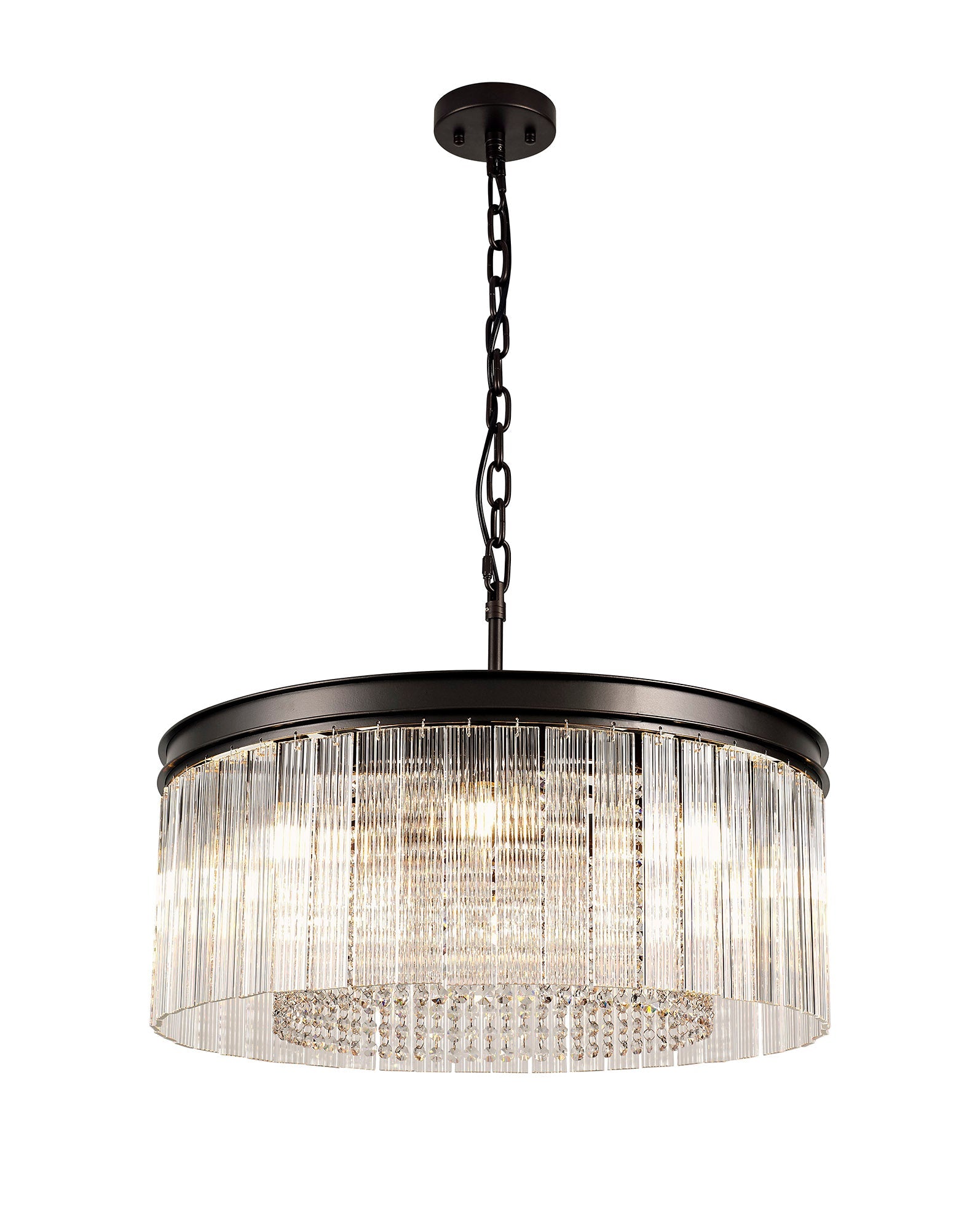 Luminosity Designs - Shard Round Chandelier Light - Luminosity Designs Ltd
