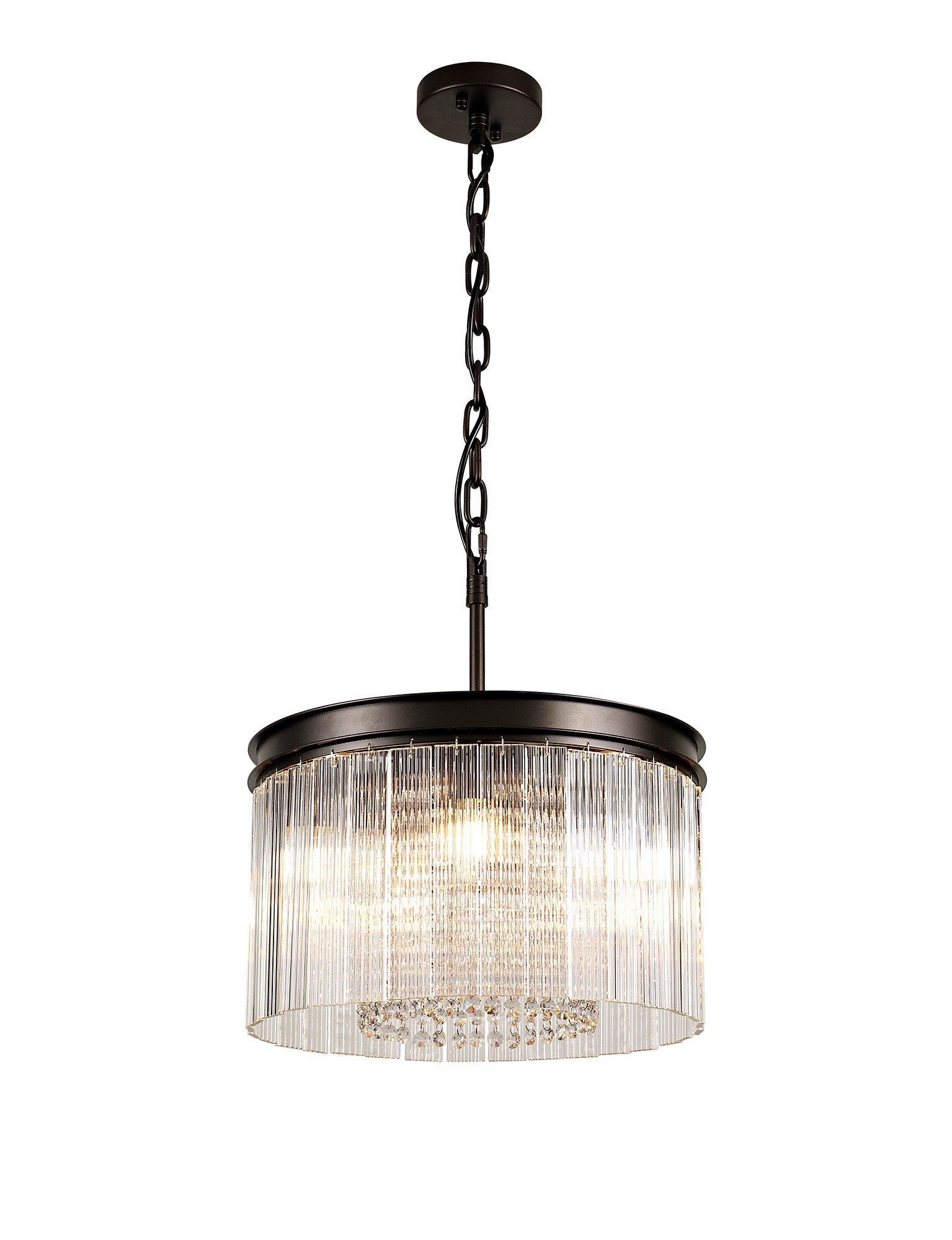 Luminosity Designs - Shard Round Chandelier Light - Luminosity Designs Ltd