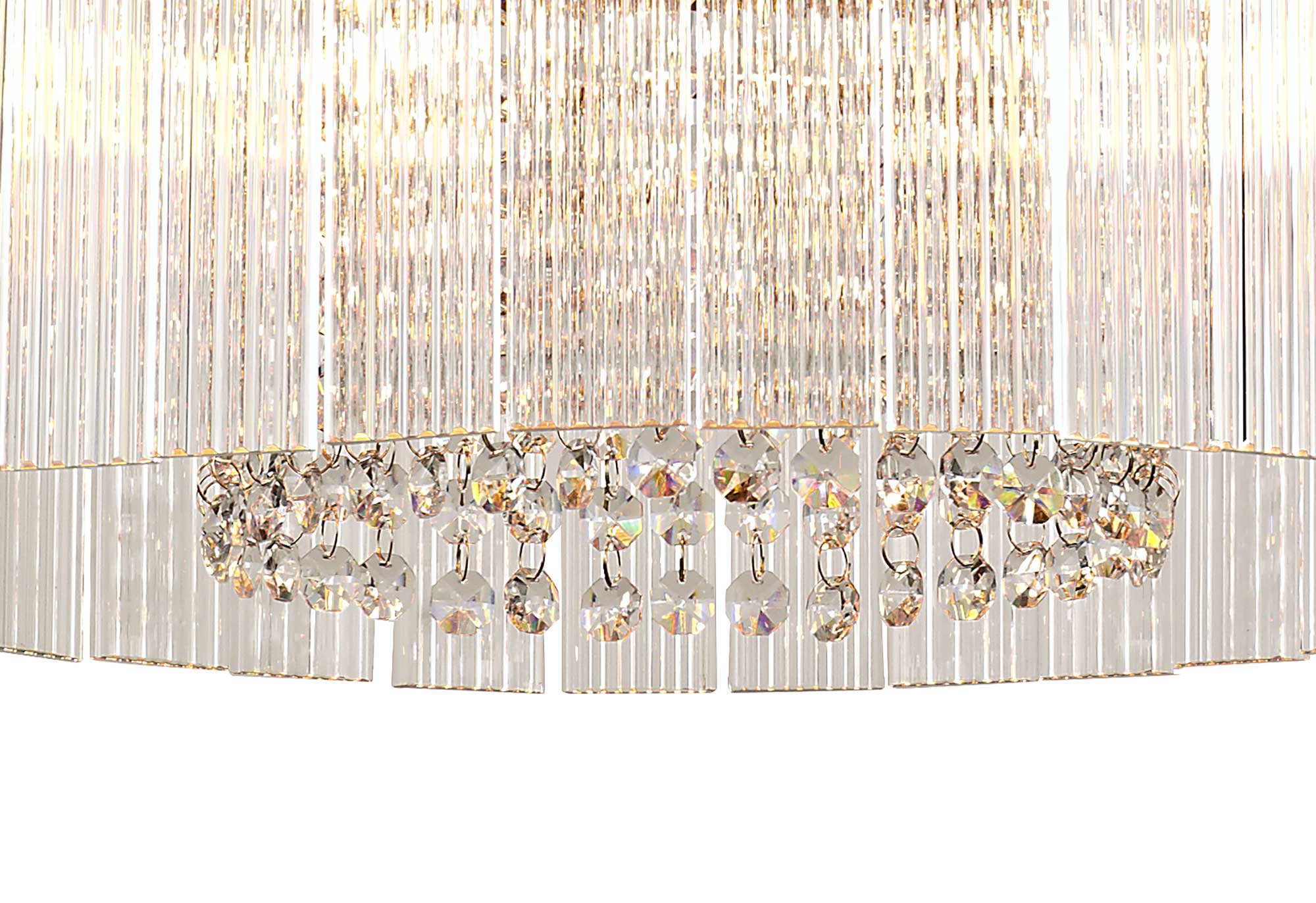 Luminosity Designs - Shard Round Chandelier Light - Luminosity Designs Ltd