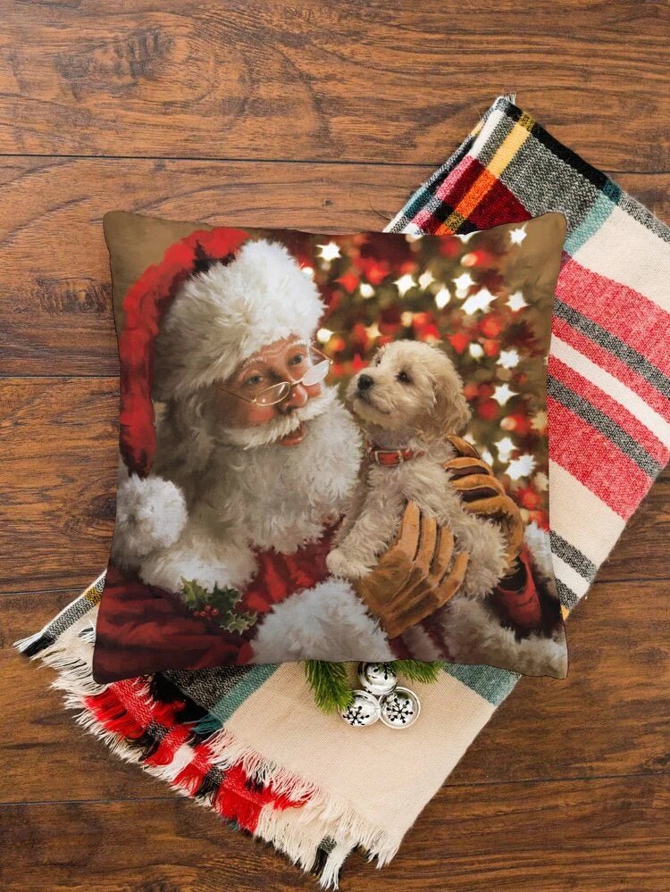 Luminosity Designs - Shhh! Christmas Cushion - Luminosity Designs Ltd