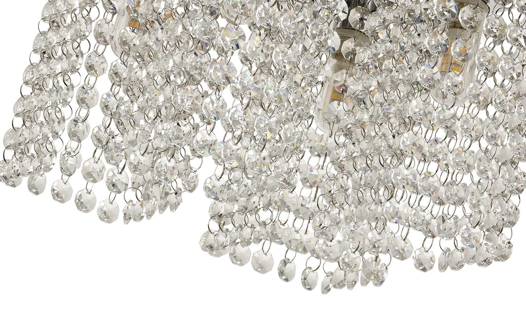 Luminosity Designs - Shine Semi Flush Ceiling Fitting - Luminosity Designs Ltd
