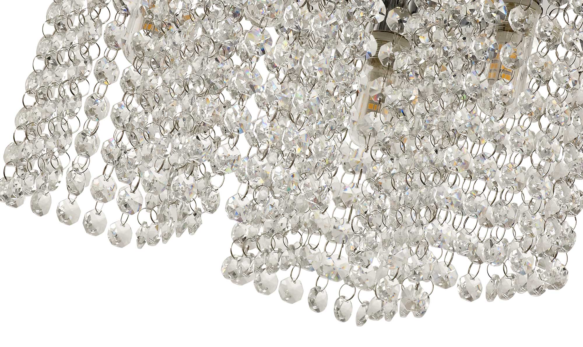 Luminosity Designs - Shine Semi Flush Ceiling Fitting - Luminosity Designs Ltd