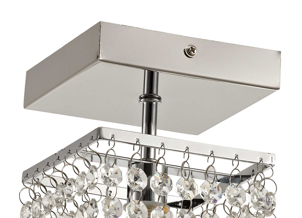 Luminosity Designs - Shine Semi Flush Ceiling Fitting - Luminosity Designs Ltd