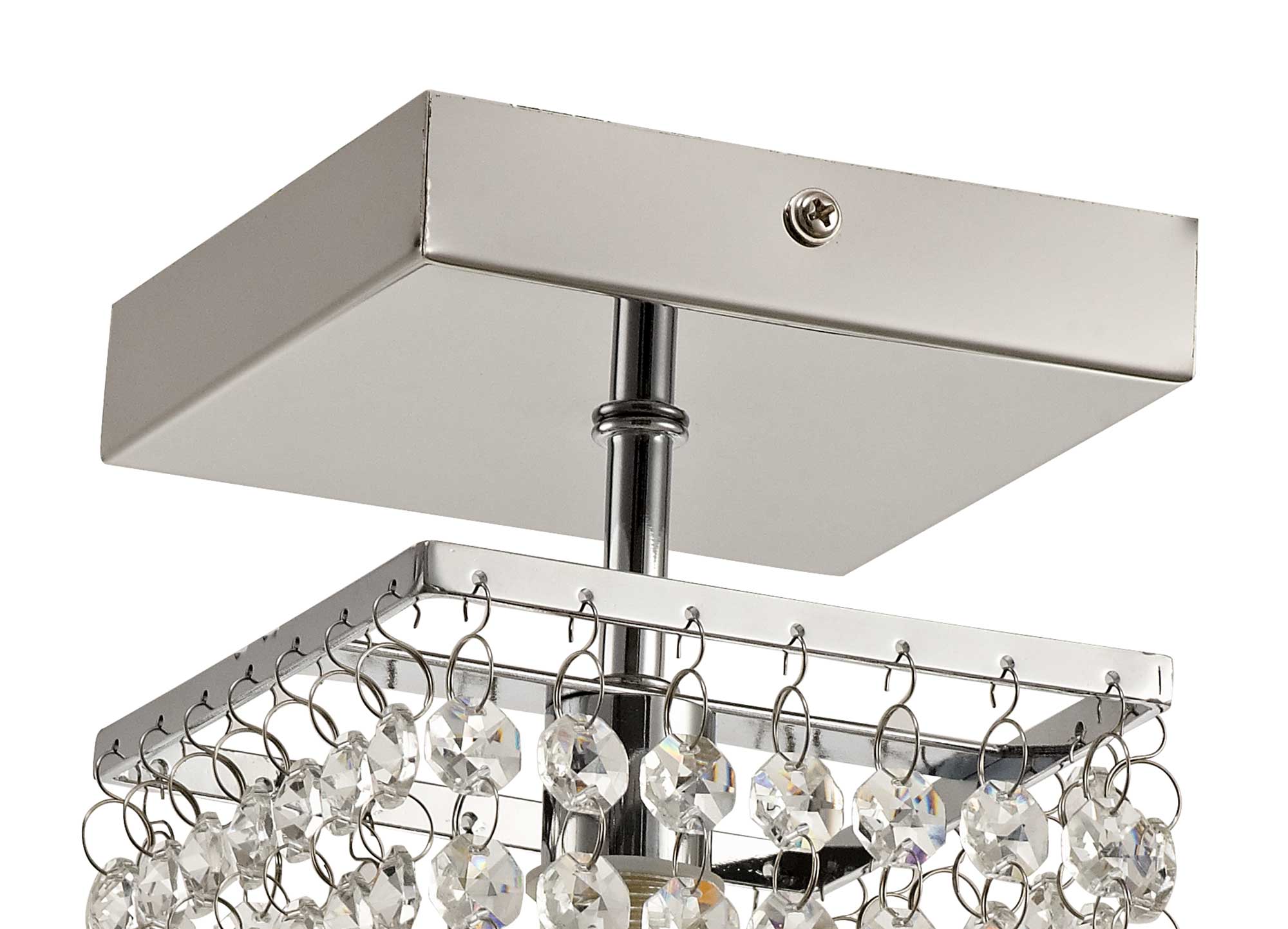 Luminosity Designs - Shine Semi Flush Ceiling Fitting - Luminosity Designs Ltd