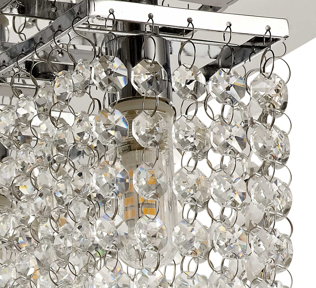 Luminosity Designs - Shine Semi Flush Ceiling Fitting - Luminosity Designs Ltd