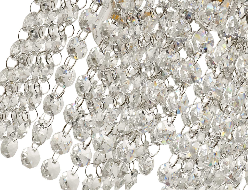 Luminosity Designs - Shine Semi Flush Ceiling Fitting - Luminosity Designs Ltd