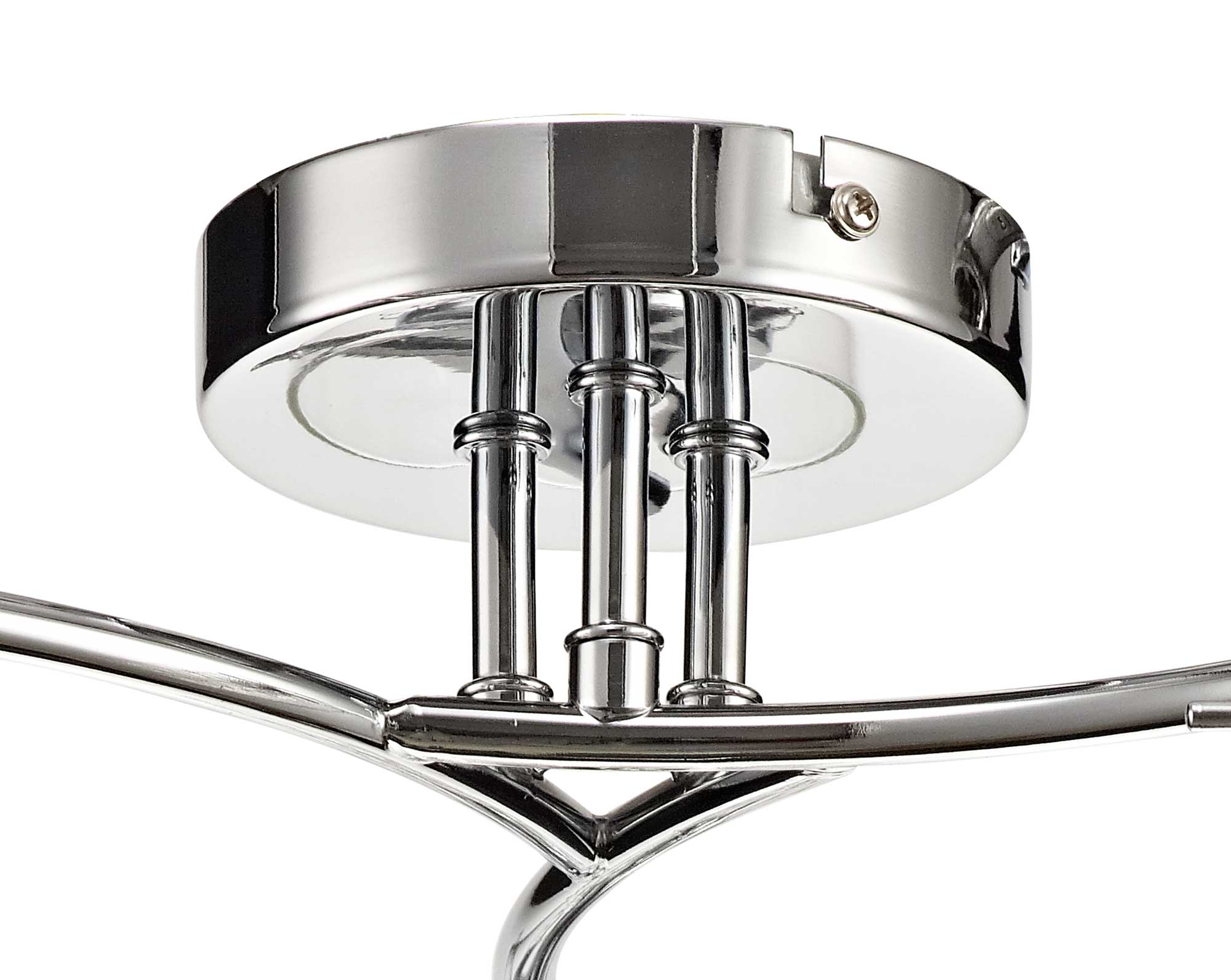 Luminosity Designs - Shower Semi Flush Ceiling Light - Luminosity Designs Ltd