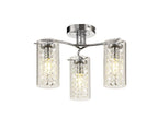 Luminosity Designs - Shower Semi Flush Ceiling Light - Luminosity Designs Ltd