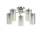 Luminosity Designs - Shower Semi Flush Ceiling Light - Luminosity Designs Ltd