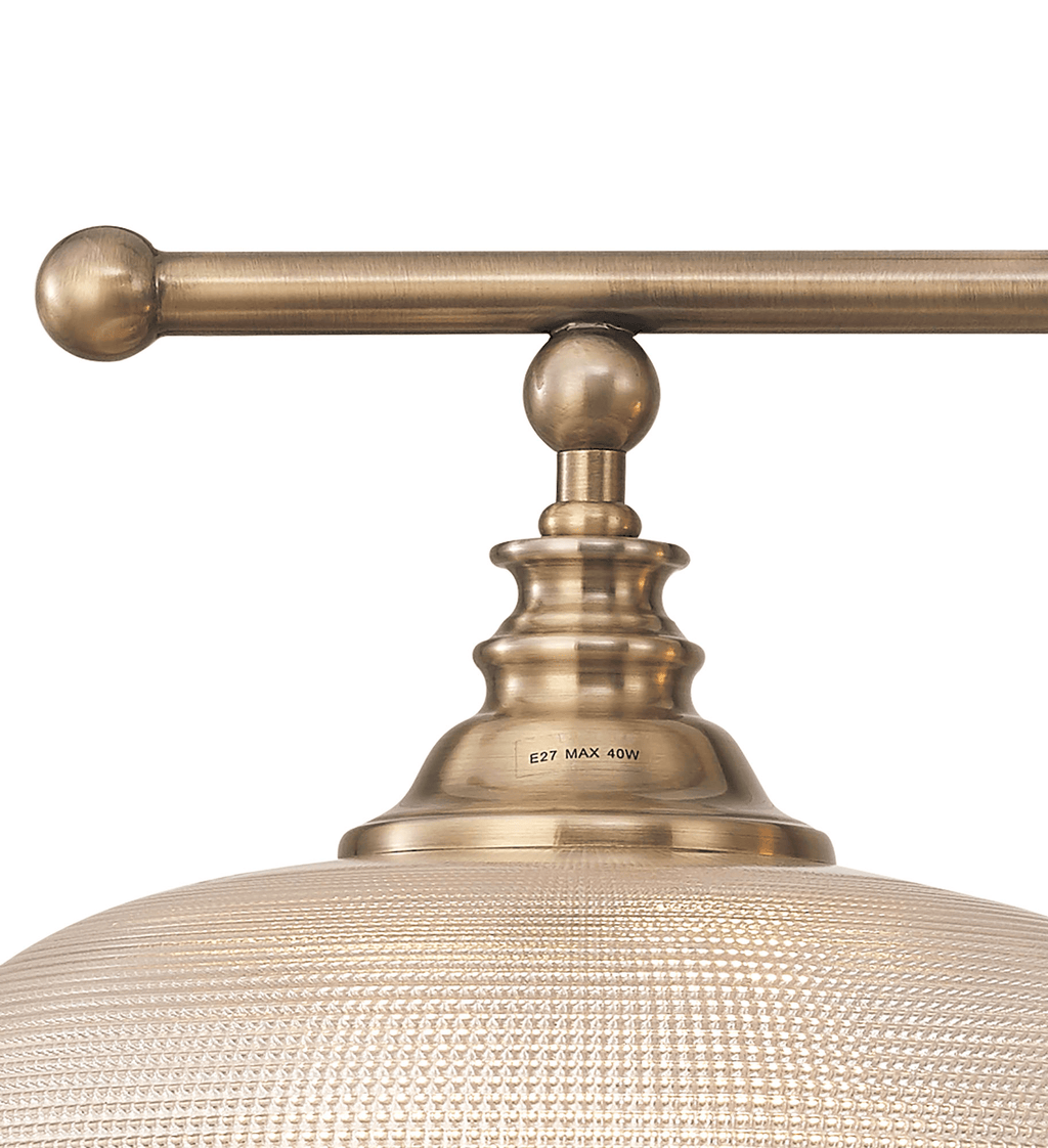 Luminosity Designs - Sledmere 2 Light Bar (Converts to Semi Flush) - Luminosity Designs Ltd