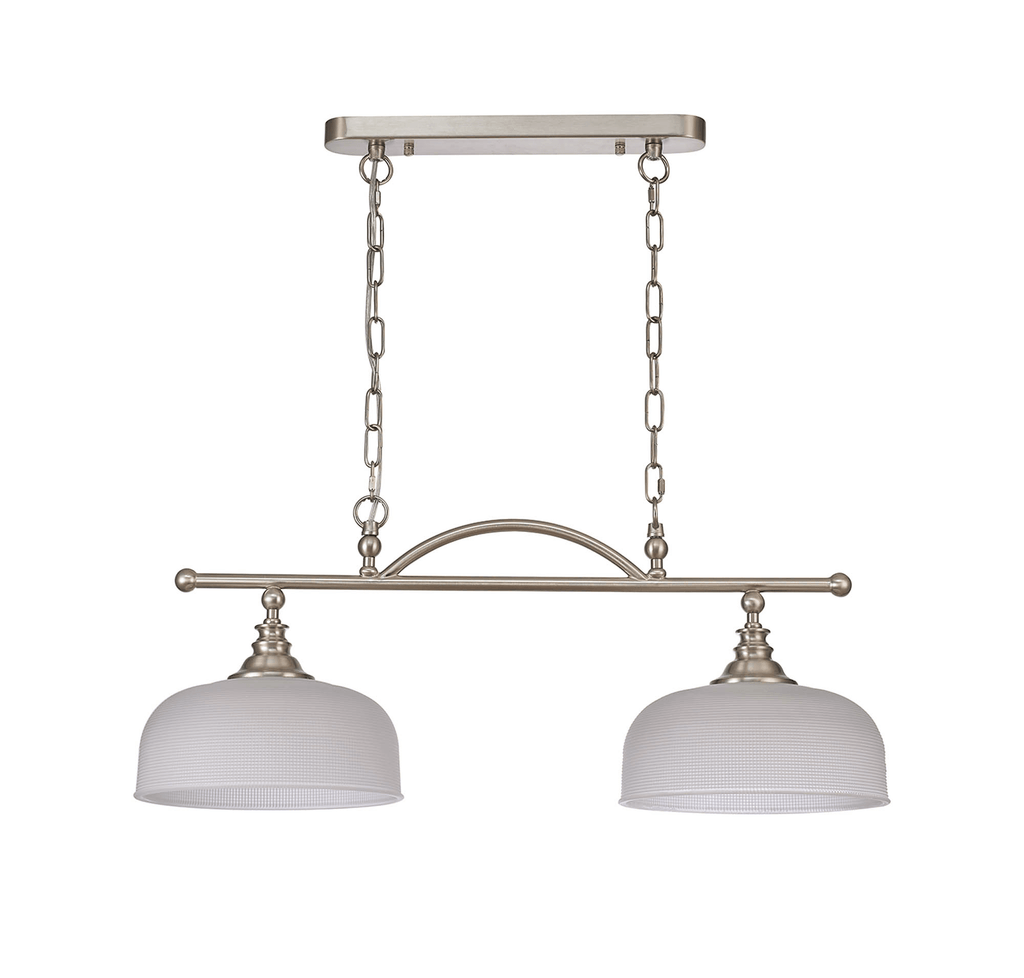 Luminosity Designs - Sledmere 2 Light Bar (Converts to Semi Flush) - Luminosity Designs Ltd