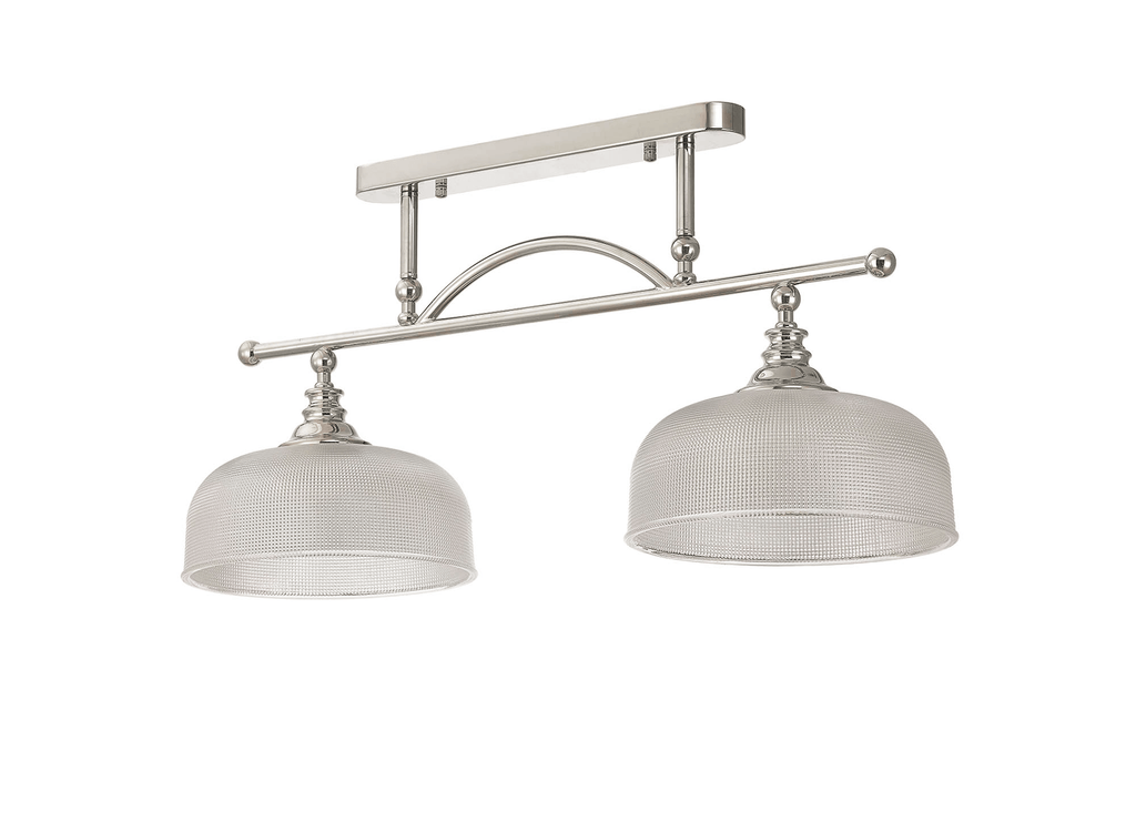 Luminosity Designs - Sledmere 2 Light Bar (Converts to Semi Flush) - Luminosity Designs Ltd