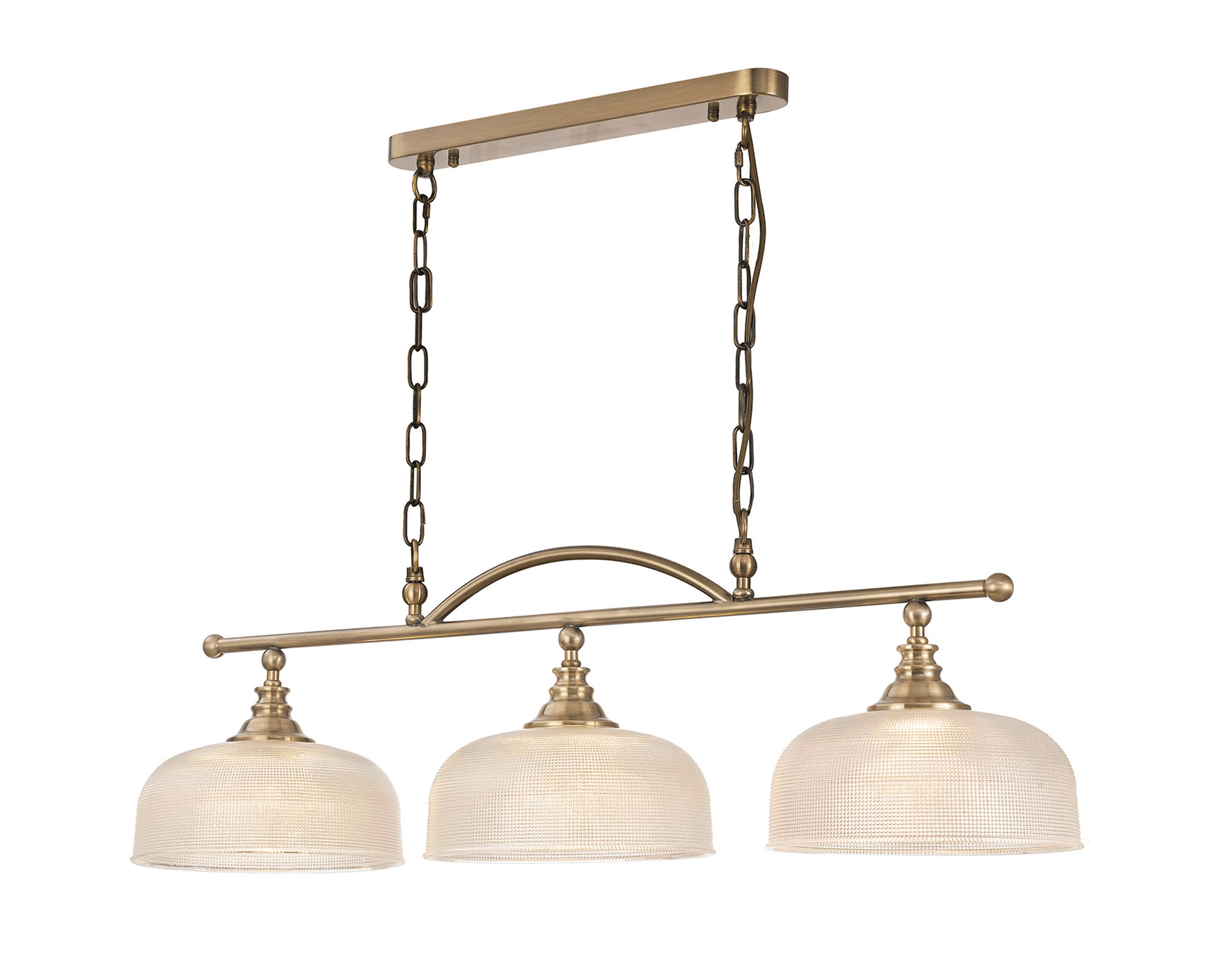 Luminosity Designs - Sledmere 3 Light Bar (Converts to Semi Flush) - Luminosity Designs Ltd