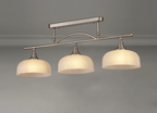 Luminosity Designs - Sledmere 3 Light Bar (Converts to Semi Flush) - Luminosity Designs Ltd
