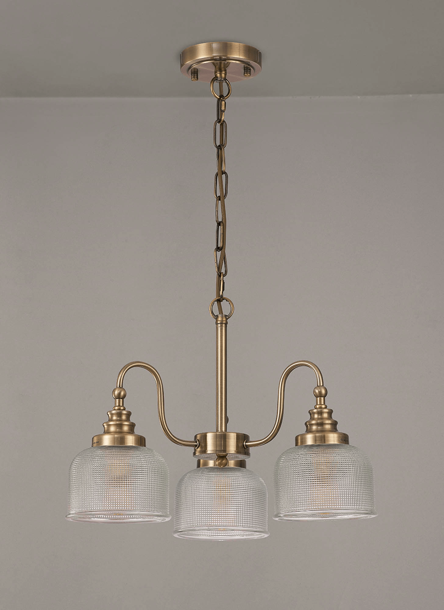 Luminosity Designs - Sledmere 3 Light (Converts to Semi Flush) - Luminosity Designs Ltd