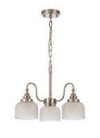Luminosity Designs - Sledmere 3 Light (Converts to Semi Flush) - Luminosity Designs Ltd