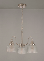 Luminosity Designs - Sledmere 3 Light (Converts to Semi Flush) - Luminosity Designs Ltd