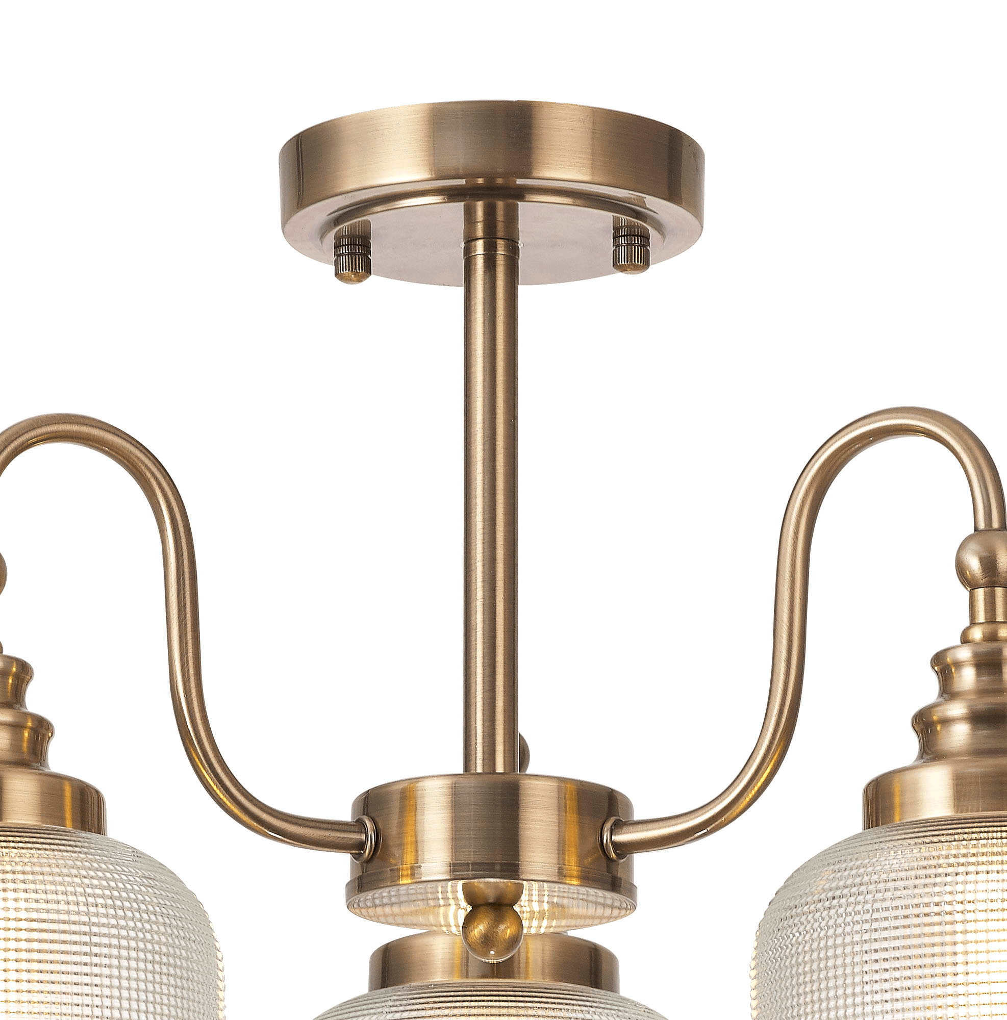 Luminosity Designs - Sledmere 3 Light (Converts to Semi Flush) - Luminosity Designs Ltd