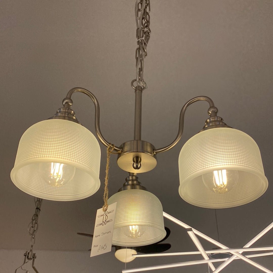 Luminosity Designs - Sledmere 3 Light (Converts to Semi Flush) - Luminosity Designs Ltd